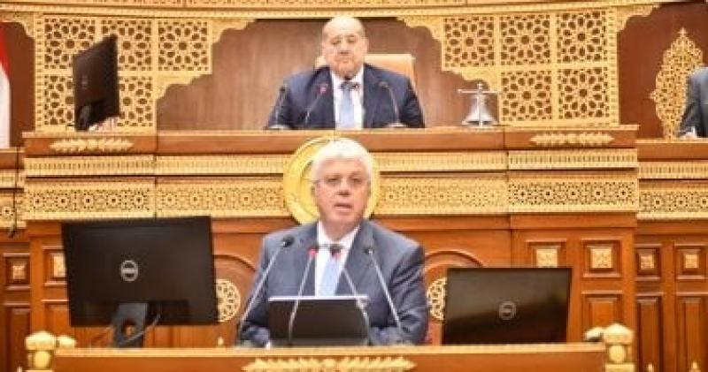 وزير التعليم العالى في مجلس الشيوخ: لدينا شباب واعد فى الذكاء الاصطناعى وصناعة الإلكترونيات