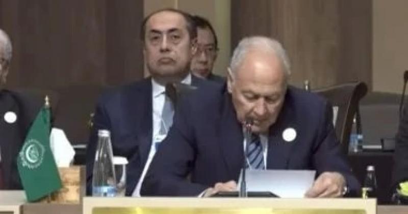 أبو الغيط: جريمة التجويع ضد الفلسطينيين من جرائم الحرب الموثقة