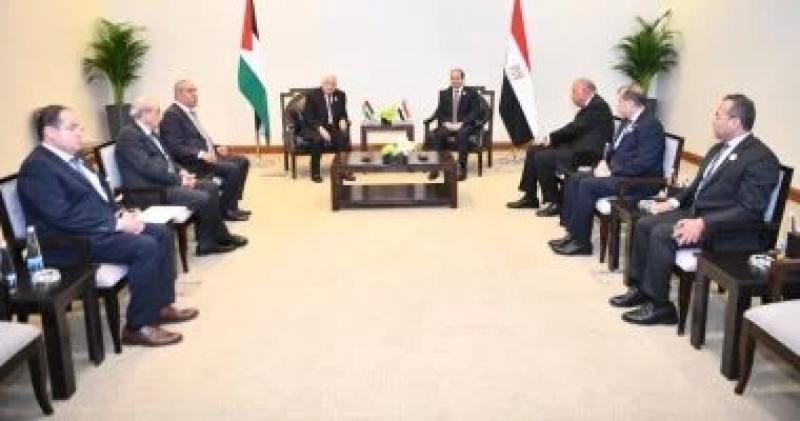 قادة مصر والأردن وفلسطين يؤيدون إنهاء الاحتلال الإسرائيلي لأراضي فلسطين