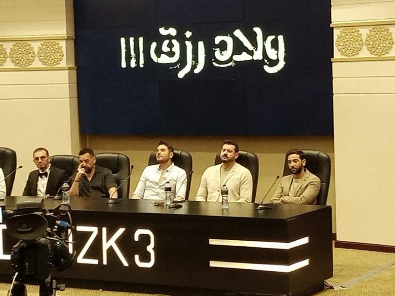 أحمد عز بمؤتمر ولاد رزق: المنافسة في السينما صعبة والفن والصحافة وجهان لعملة واحدة