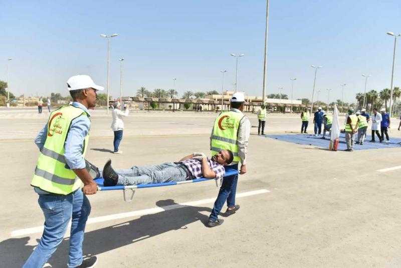 مطار الأقصر يُجري تجربة طوارئ واسعة بالتعاون مع كافة الجهات العاملة بالمطار