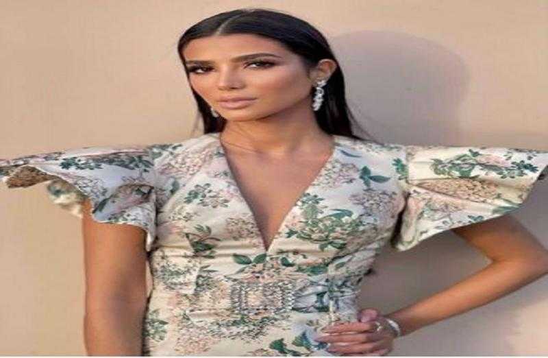 ريم سامي تتألق بالذهبي في أحدث ظهور لها
