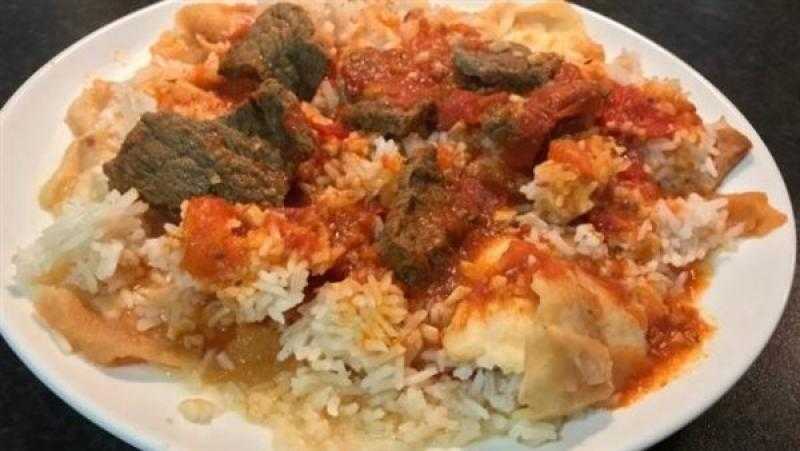 طريقة تحضير الفتّة بالتقلية للعيد