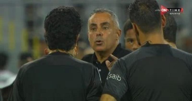 جوميز يعترض على حكم مباراة الزمالك بعد الخسارة من المصري