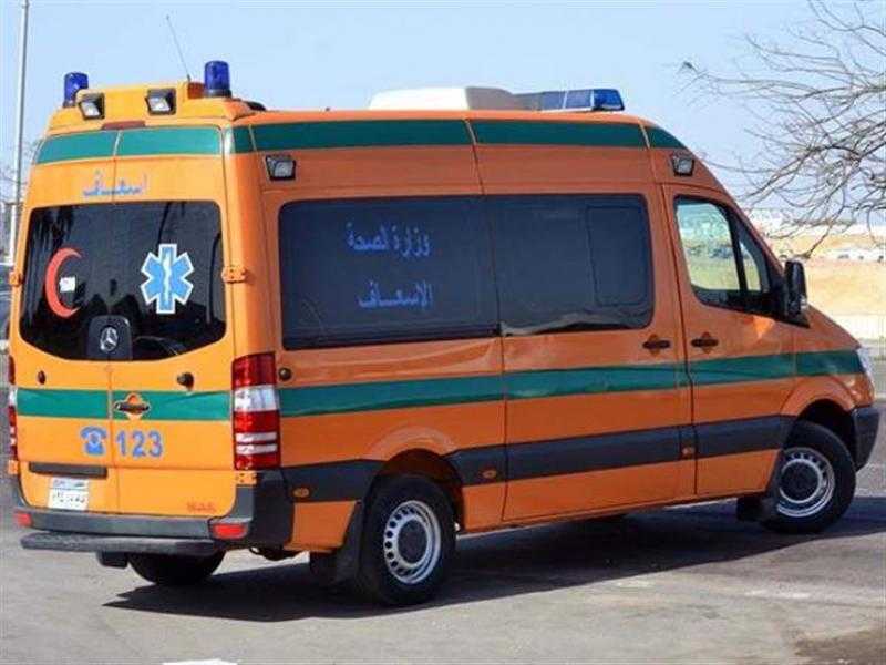 إصابة 4 أشخاص إثر تصادم سيارتين أعلى طريق إسكندرية الصحراوي