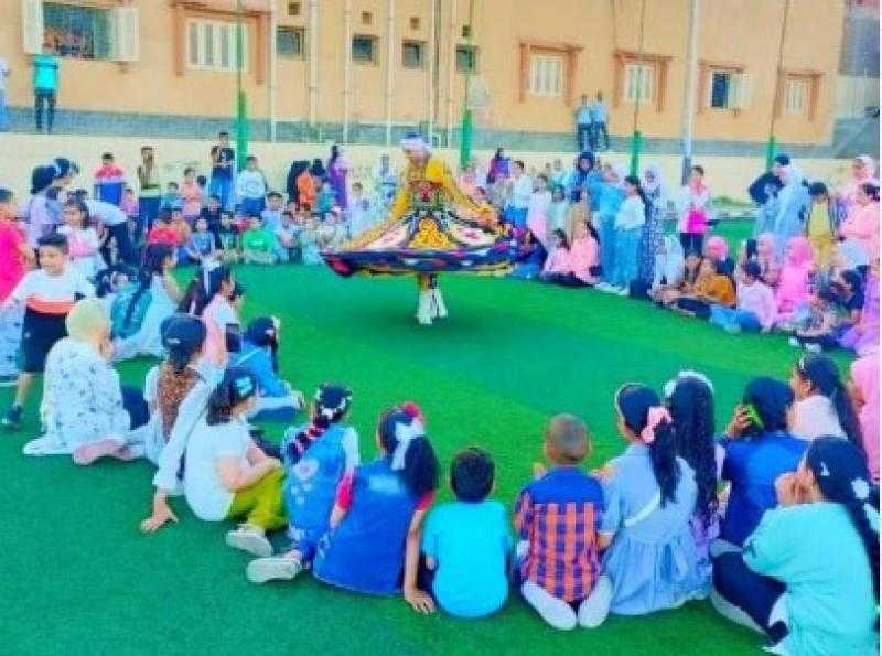 كفرالشيخ: عروض الأراجوز للأطفال والأهالي بمراكز الشباب في ثالث أيام عيد الأضحى