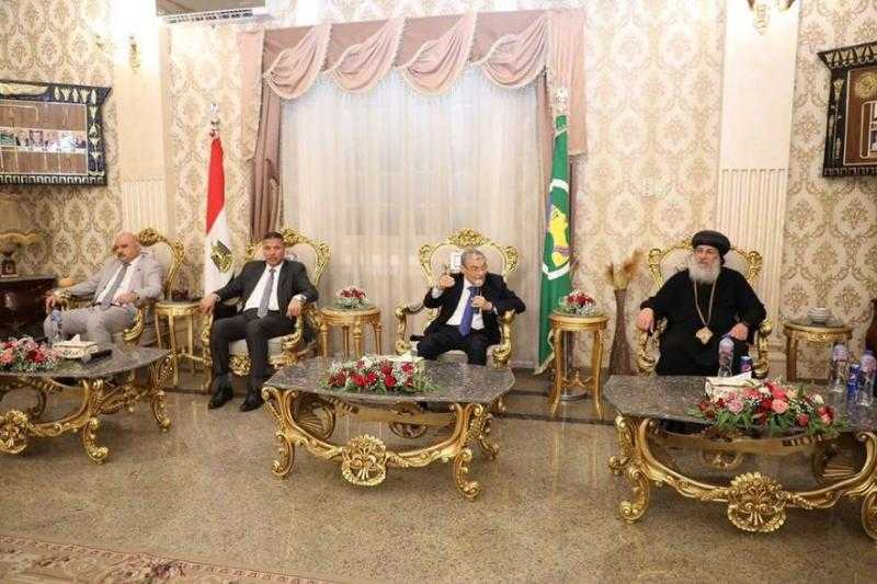 أساقفة إيبارشيات محافظة المنيا يهنئون المحافظ بعيد الأضحى المبارك