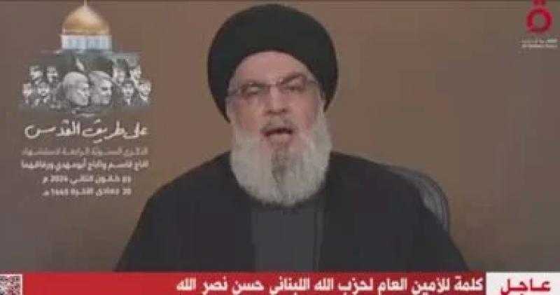 حسن نصر الله: الجبهة اللبنانية تواصل إلحاق خسائر مادية ومعنوية بجيش الاحتلال