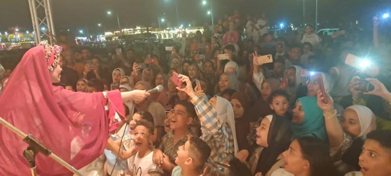 فرقة النيل تُحيي حفل عيد الأضحى بممشى أهل السويس.. صور