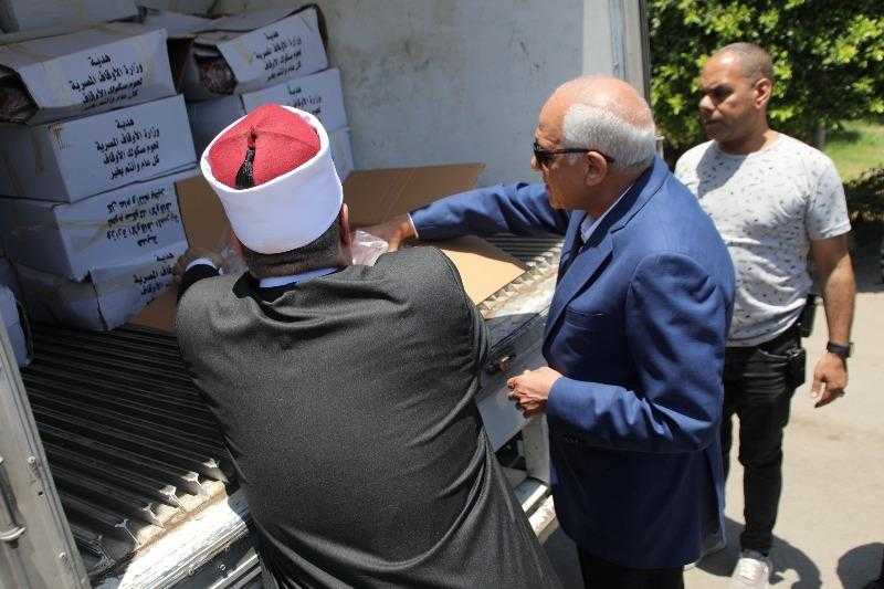 تسليم 2 طن لحوم من مشروع صكوك الأضاحي للأسر الأولى بالرعاية في الجيزة