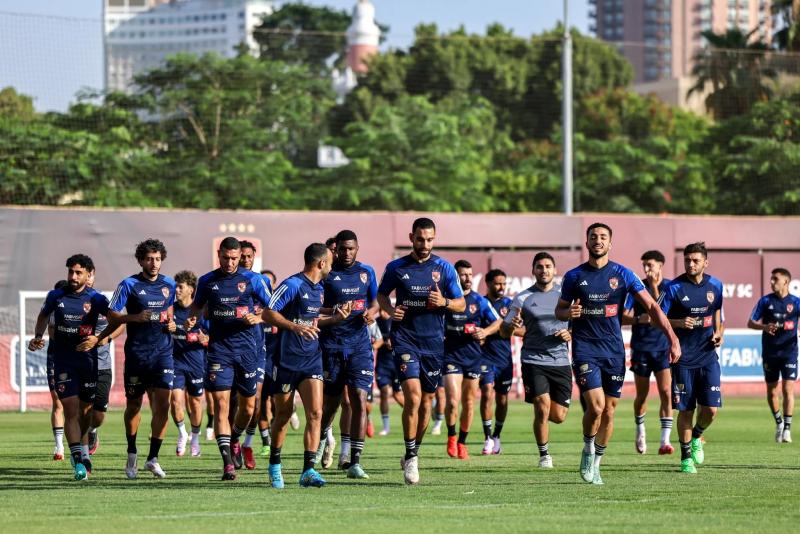 كولر يركز على الجوانب الفنية فى مران الأهلى الأخير قبل مباراة الداخلية