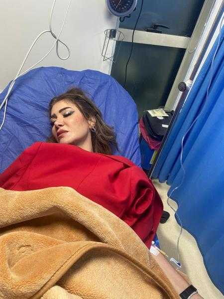 الفنانة لقاء سويدان تتعرض لوعكة صحية مفاجئة أثناء برنامجها لقاء على الهواء