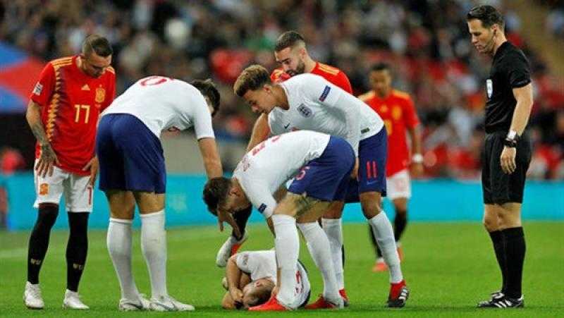 لوك شو يواصل الغياب عن تدريبات إنجلترا