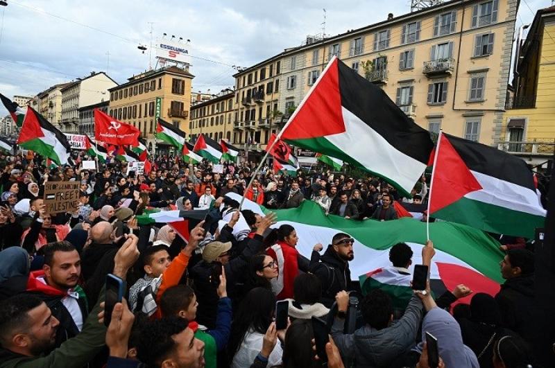 تظاهرات في مدن وعواصم عالمية تنديدًا بالعدوان على قطاع غزة