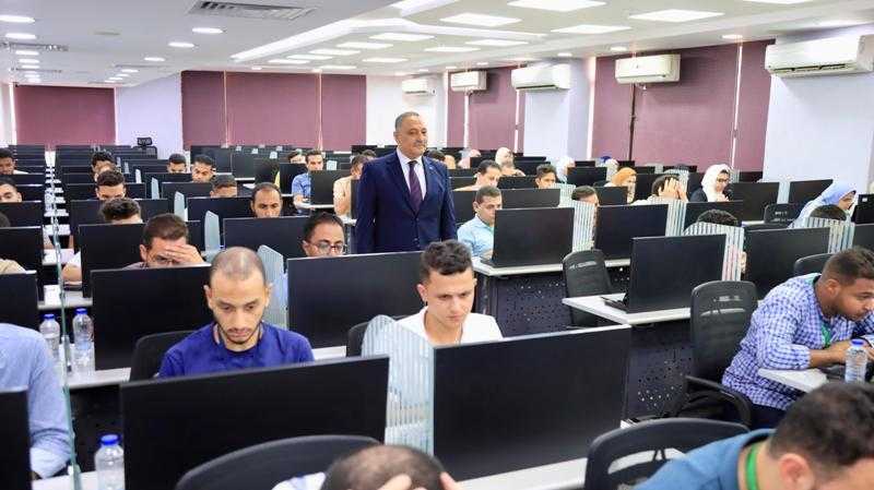 التنظيم والإدارة يمتحن المتقدمين لوظائف مهندسين بالمركز الوطني لاستخدامات أراضي الدولة
