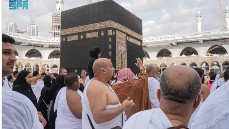 تواصل توافد ضيوف الرحمن على المدينة المنورة بعد أداء مناسك الحج