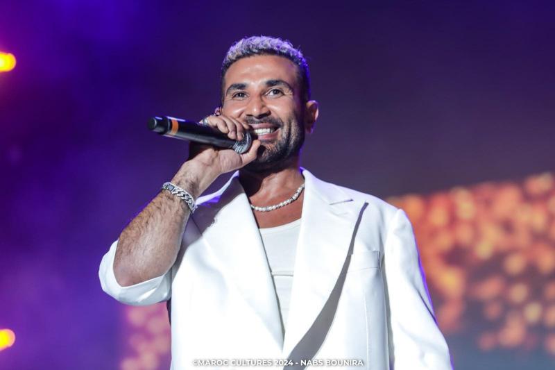 حفل أسطوري لـ أحمد سعد في مهرجان موازين بالمغرب.. صور