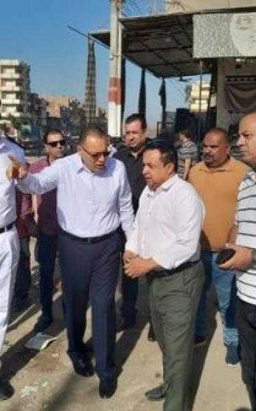 محافظ الشرقية: نقل سيارات الأجرة من الموقف العشوائي بميدان المحطة في بلبيس