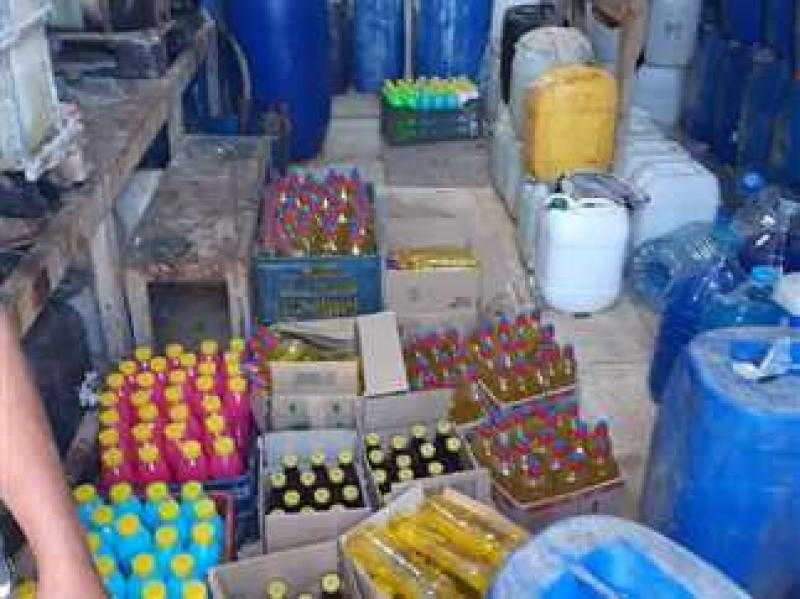 تموين البحيرة: ضبط مصنع منظفات بدون ترخيص فى مركز دمنهور