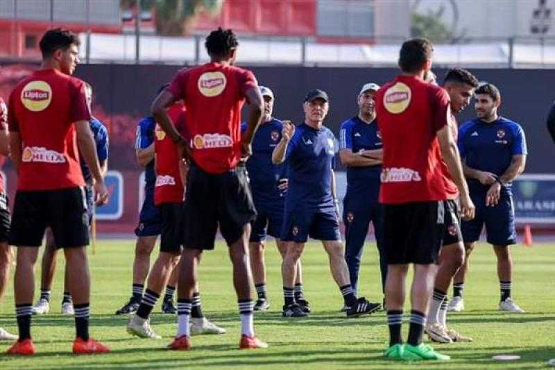 الأهلى يواصل تدريباته بعد إلغاء القمة أمام الزمالك