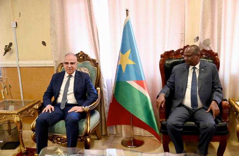 نائب رئيس جنوب السودان: أعمال مصر لتطهير بحر الغزال كان لها صدى إيجابي كبير بين المواطنين