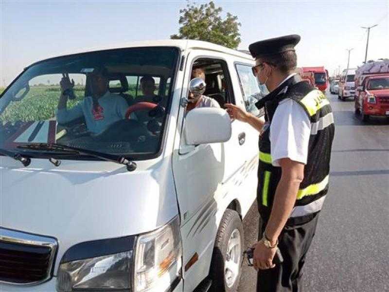 ضبط 6118 مخالفة سير بدون تراخيص خلال الحملات المرورية على الطرق