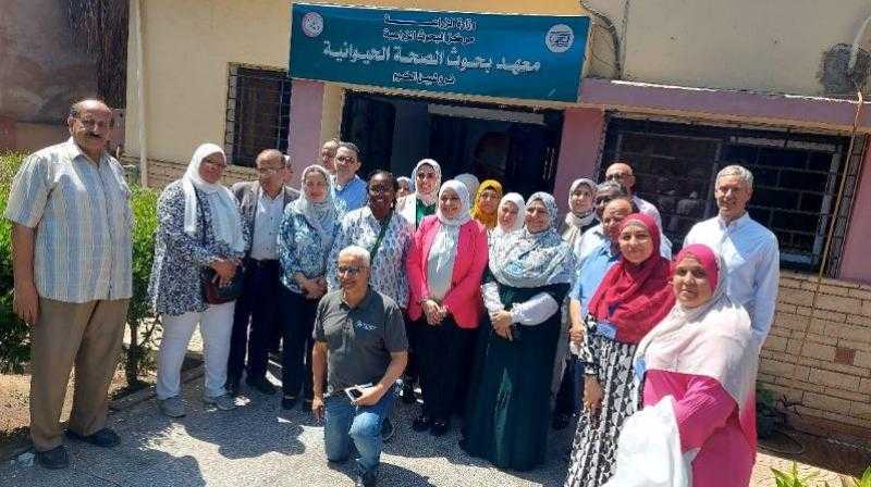 زيارة تفقدية لوفد من منظمة ”الفاو” لمعامل الصحة الحيوانية بالمحافظات