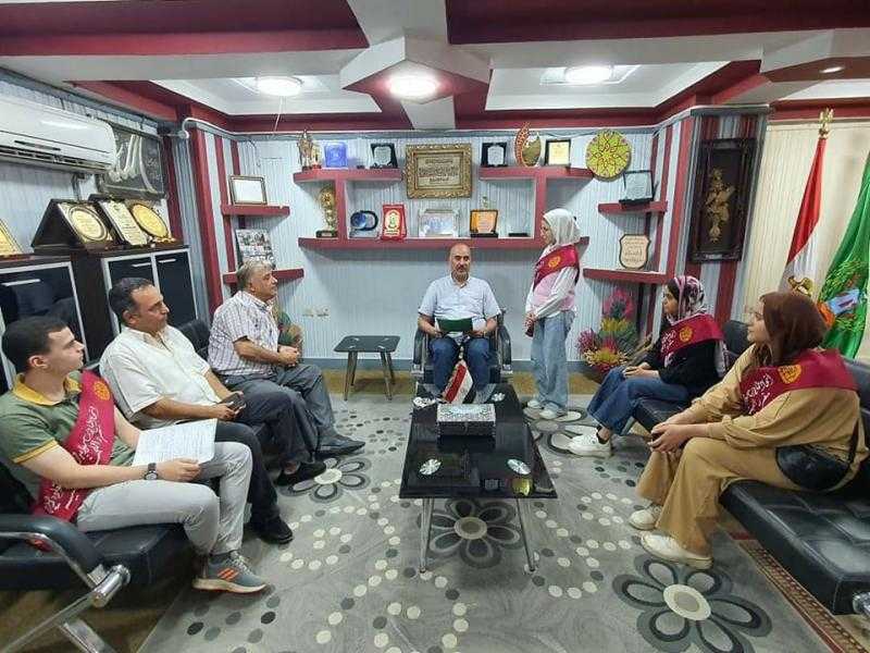 مدير تعليم المنوفية يجتمع برائد عام الاتحادات الطلابية وأعضاء غرفة الثانوية العامة