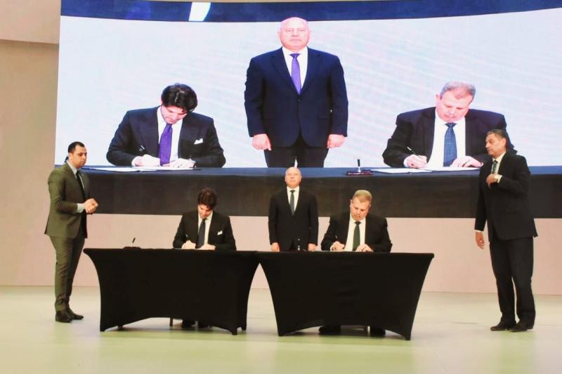 وزير النقل يوقع عددا من الاتفاقيات مع الجانب الإيطالي بمجال السكك الحديدية والنقل الأخضر الصديقة للبيئة