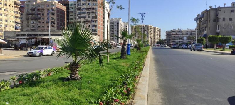 تطوير وتوسعة طريق شارع ستالينجراد ببورسعيد