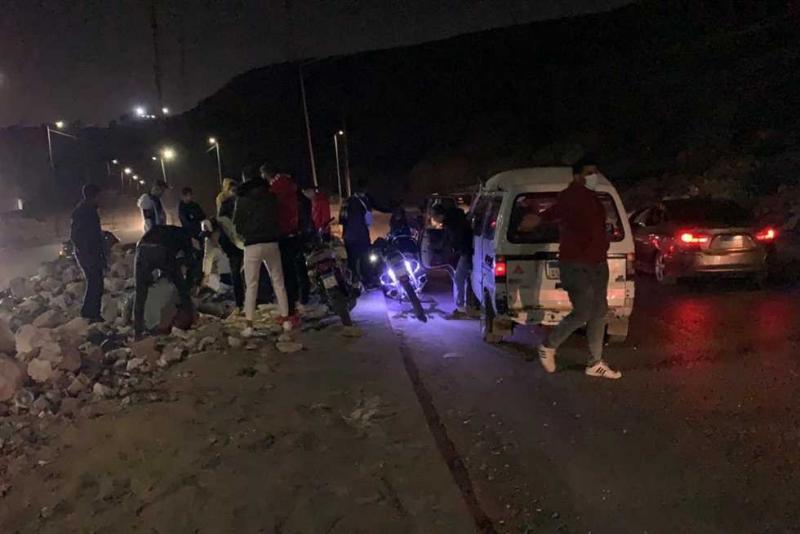 مصرع وإصابة 10 أشخاص في حادث تصادم سيارتي ملاكي بطريق ”القطامية - العين السخنة”