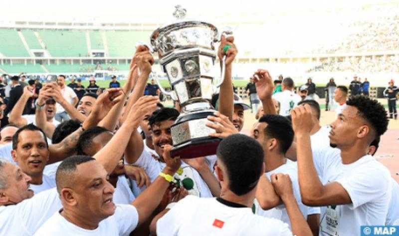 الرجاء يتوج بلقب كأس العرش المغربي للمرة التاسعة