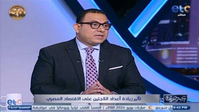 خبير: عدم تقنين أوضاع اللاجئين خطر يهدد الاقتصاد