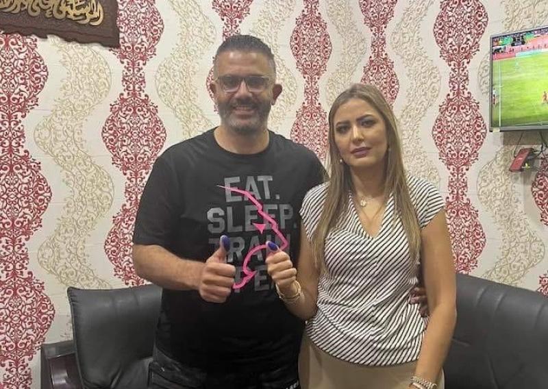 عقد قران الموزع كريم عبد الوهاب والإعلامية هاجر جلال