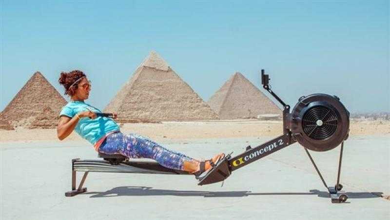 حكاية أسماء الزهيري من الصحافة والإعلام إلى بطولة التجديف