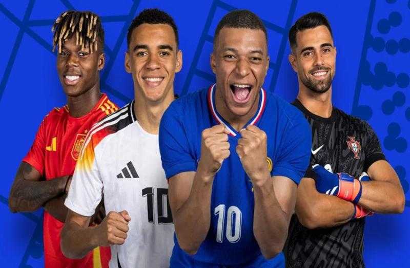 مواعيد مباريات اليوم الجمعة فى ربع نهائى يورو 2024.. والقنوات الناقلة