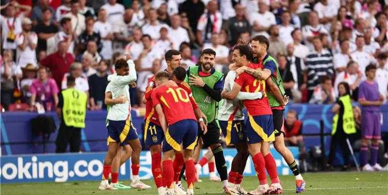 إسبانيا تلدغ ألمانيا بهدف قاتل وتبلغ قبل نهائي أمم أوروبا