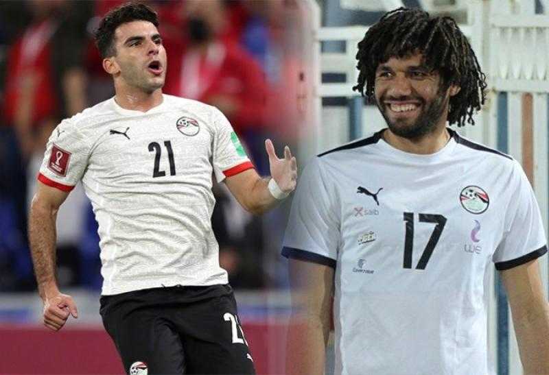 النني وزيزو ينتظمان في معسكر منتخب مصر استعدادا لأولمبياد باريس