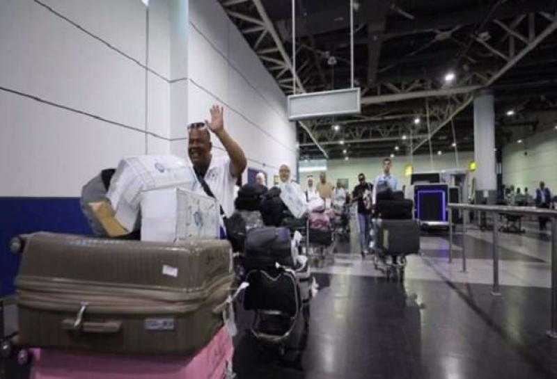 الداخلية: وصول آخر أفواج حجاج القرعة إلى مطار القاهرة