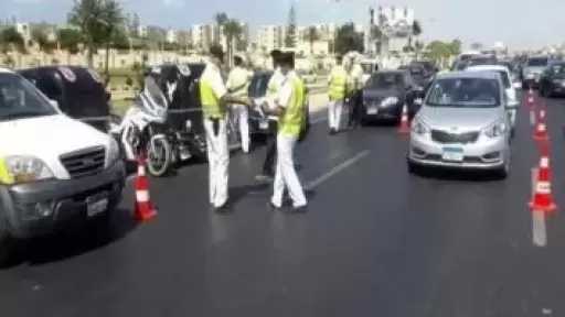 حملات مكثفة بمناطق الأعمال بالطريق الدائري الإقليمي