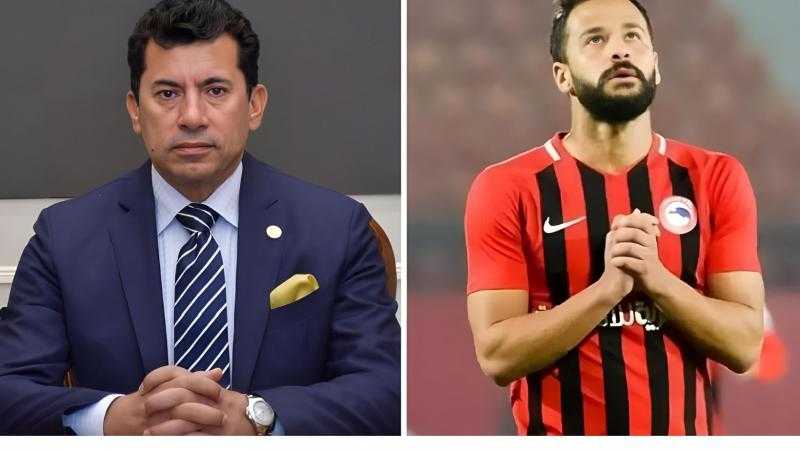 وزير الرياضة: تشكيل لجنة قانونية بشأن ملابسات وفاة اللاعب أحمد رفعت