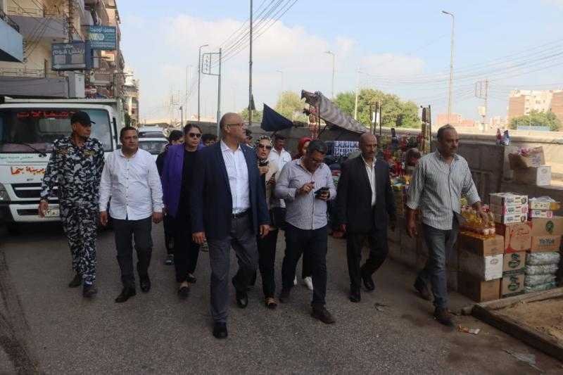 محافظة القليوبية: حملة مكبرة لإزالة الإشغالات والباعة الجائلين في مدينة بنها