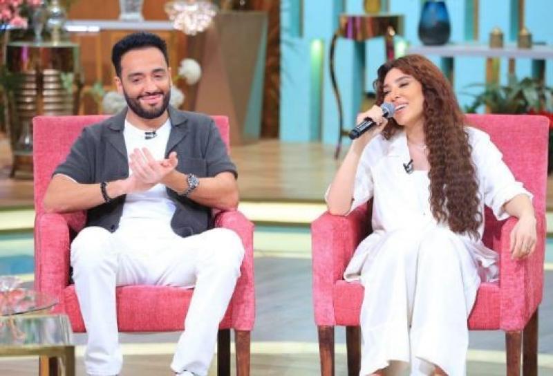 منى الشاذلي تستضيف رامي جمال زوجته.. الجمعة المقبل