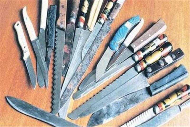 الشرطة تضبط 219 قطعة سلاح أبيض خلال حملات أمنية