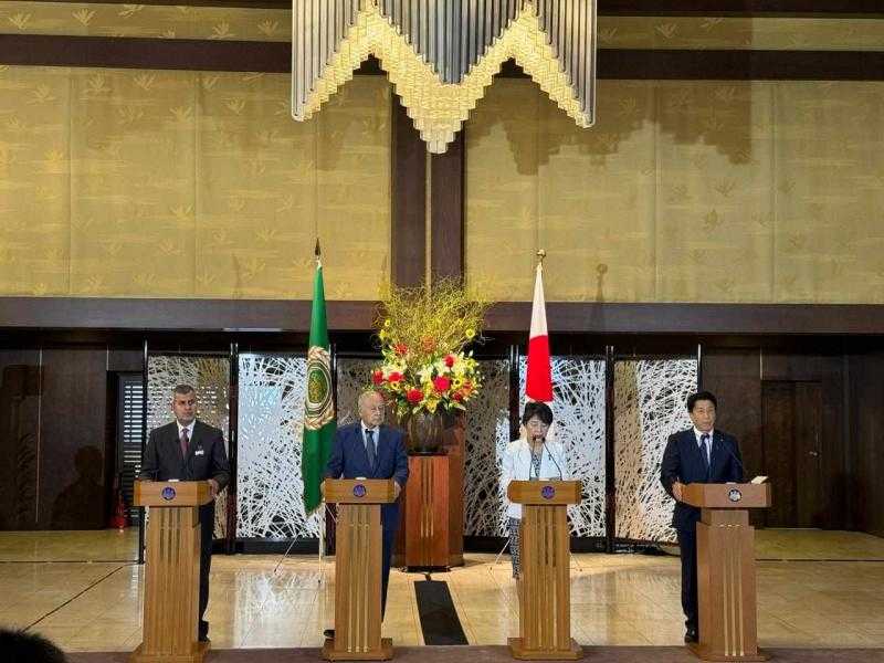 أبو الغيط : اليابان شريك مهم للدول العربية .. ومسيرة من المواقف الثابتة تجاه القضايا العادلة وعلى رأسها غزة