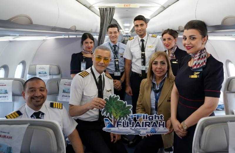 ”مصر للطيران” تتوسع في آسيا وتضيف الفجيرة إلى شبكة خطوطها الجوية| صور
