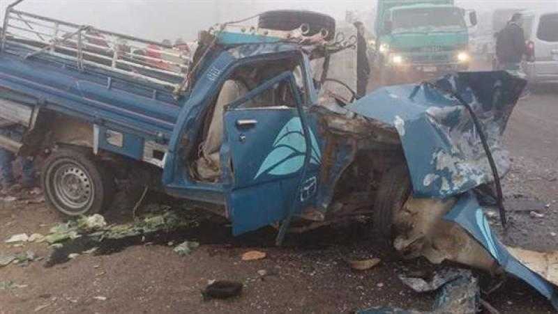 وفاة طفل وإصابة اثنين في انقلاب سيارة بالبدرشين