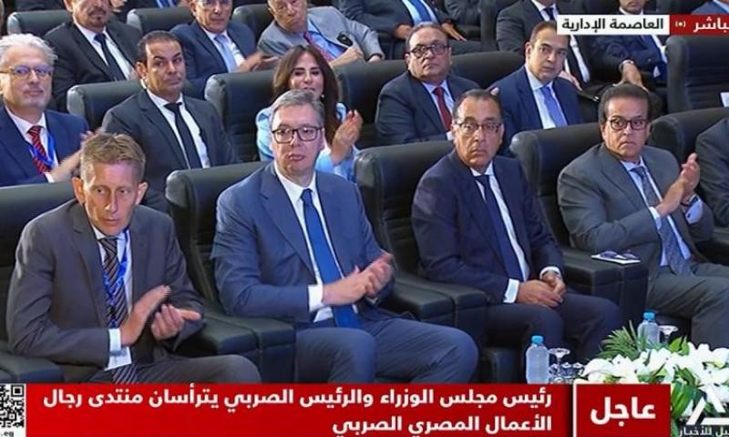 مصر بوابة صربيا للأسواق الإفريقية.. كلمة رئيس الوزراء في افتتاح منتدى الأعمال المصري الصربي