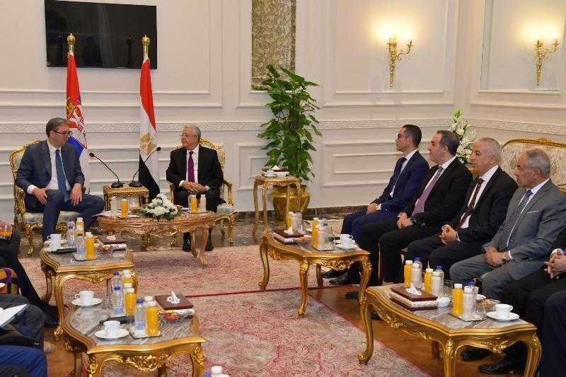 رئيس مجلس النواب يلتقي رئيس جمهورية صربيا