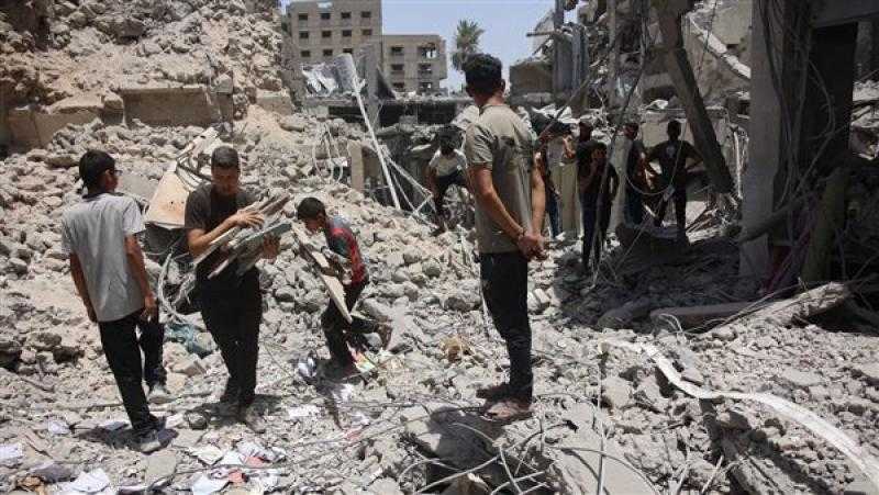 5 شهداء في قصف منزل بمخيم المغازي وسط قطاع غزة